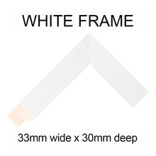Load image into Gallery viewer, 6 Aperture Multi-Photo Frame to hold 6 6"x8" Photos in a White Frame - Multi Photo Frames