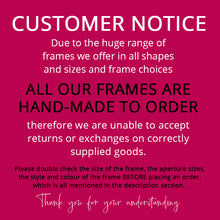 Load image into Gallery viewer, Picture Frame for 3 A3 prints or photos in an Oak Veneer Wood Frame