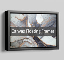 Load image into Gallery viewer, Canvas Floater Frames | Canvas Floating Frames | 22mm Deep in Black - Multi Photo Frames