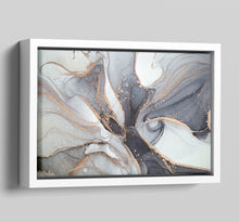 Load image into Gallery viewer, canvas Floater Frames | Floating Canvas Tray Frames | 40mm Deep in White - Multi Photo Frames