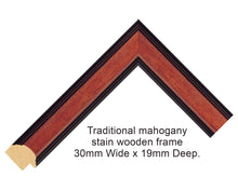 Load image into Gallery viewer, Graduation Photo Frame in a Mahogany Stain Wood - Multi Photo Frames