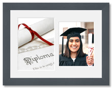 Load image into Gallery viewer, Graduation Photo Frame in Black - Multi Photo Frames