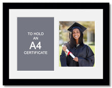 Load image into Gallery viewer, Graduation Photo Frame in Black - Multi Photo Frames