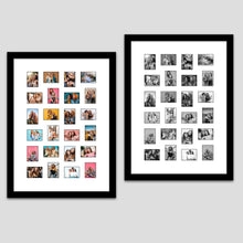 Load image into Gallery viewer, Instax Frame for 24 Mini Instax Photos - Black Frame - Multi Photo Frames