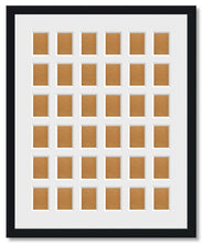 Load image into Gallery viewer, Instax Frame for 36 Mini Instax Photos - Black Frame - Multi Photo Frames