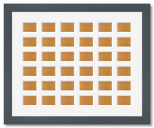Load image into Gallery viewer, Instax Frame for 36 Mini Instax Photos - Grey Frame - Multi Photo Frames