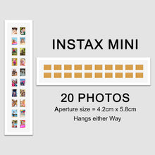 Load image into Gallery viewer, Instax Multi Frame for 20 Instax Mini Photos - White Frame - Multi Photo Frames