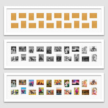 Load image into Gallery viewer, Instax Photo Frame - Holds 20 Instax Mini Photos - White Frame - Multi Photo Frames