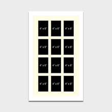 Load image into Gallery viewer, Large Multi Photo Picture Frame for 12 4" x 6" Photos in a 33mm White Frame - Multi Photo Frames