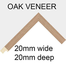 Load image into Gallery viewer, Multi Photo Picture Frame to hold 3 4" x 6" Photos in an Oak Veneer Frame - Multi Photo Frames