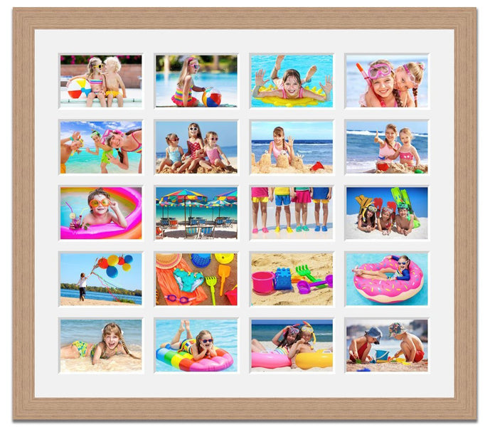 Display a large collection of photos in one frame