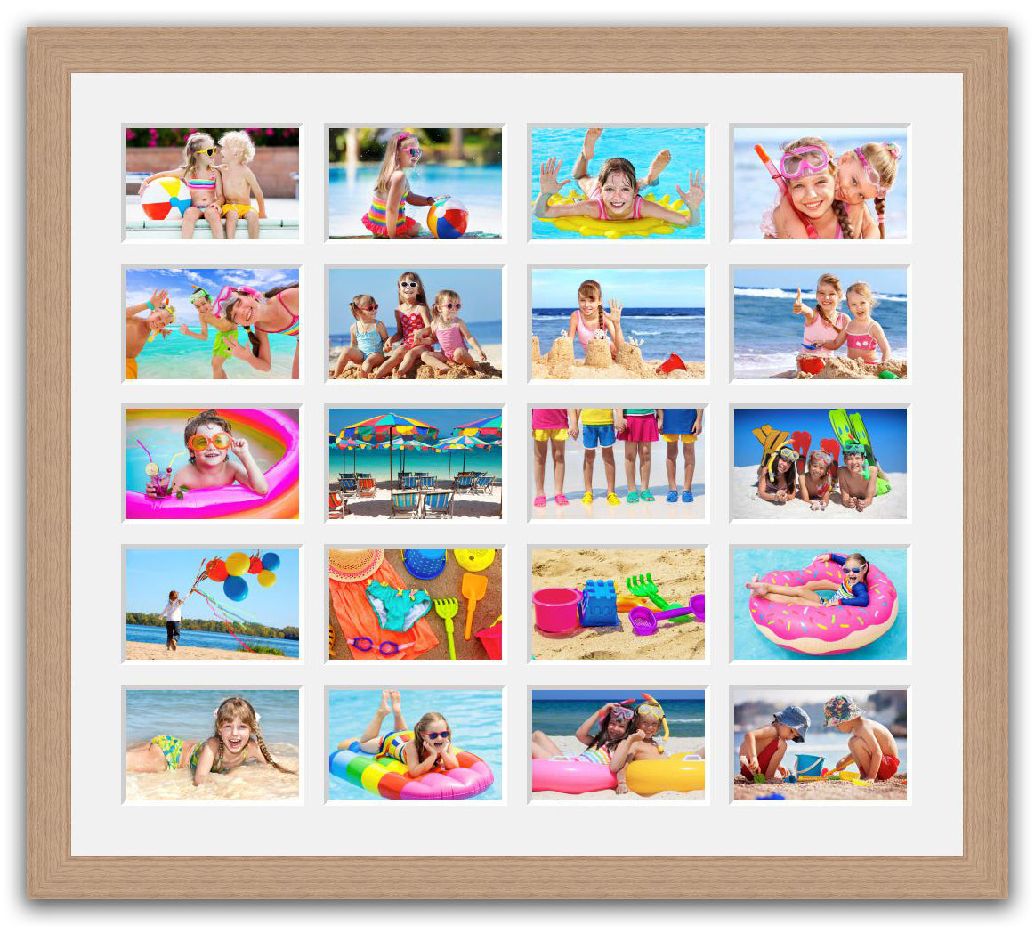 20 aperture multi photo frame