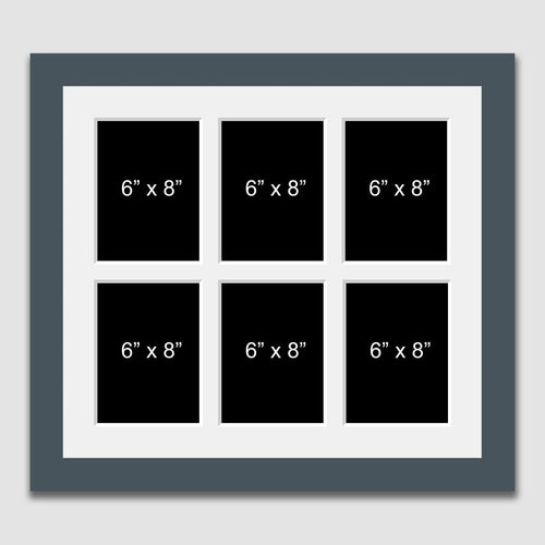 6 Aperture Multi Photo Frame to Hold 6 6