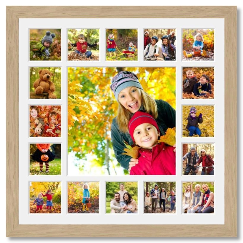 Extra Large Multi Photo Picture Frame Holds 16 5