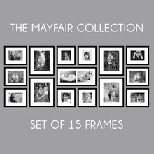 Load image into Gallery viewer, Gallery Wall Photo Frame Set - 15 Picture Frame Set for the Wall - Multi Photo Frames
