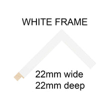 Load image into Gallery viewer, Instax Frame for 25 Instax Full Size Photos - White Frame - Multi Photo Frames
