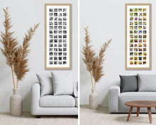 Load image into Gallery viewer, Instax Frame for 52 Instax Square Photos in an Oak Veneer Frame - Multi Photo Frames

