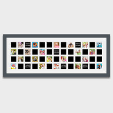 Load image into Gallery viewer, Instax Photo Frame 52 Apertures For Instax Square Photos in Grey - Multi Photo Frames
