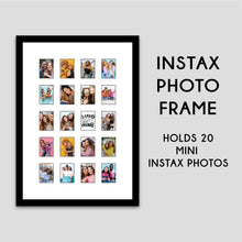 Load image into Gallery viewer, Instax Photo Frame for 20 Mini Photos - Black Frame - Multi Photo Frames
