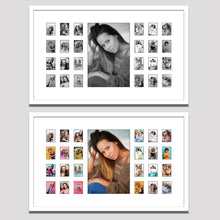 Load image into Gallery viewer, Instax Photo Frame for 25 Photos - White Frame - Multi Photo Frames
