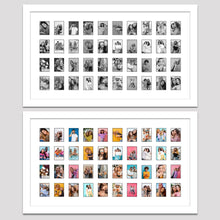 Load image into Gallery viewer, Instax Photo Frame for 40 Mini Instax Photos - White Frame - Multi Photo Frames
