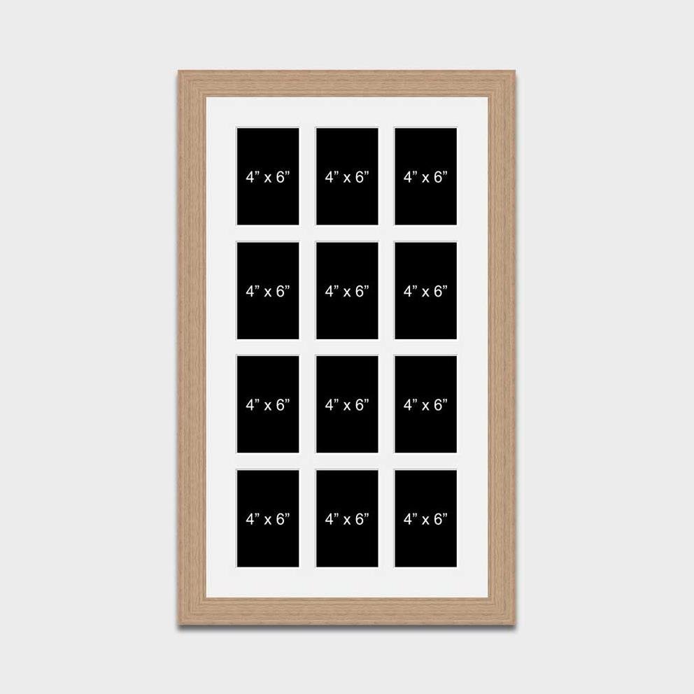 Large Multi Photo Collage Frame Holds 12 4