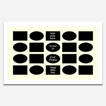 Load image into Gallery viewer, Large Multi Photo Collage Frame to Hold 20 6&quot;x4&quot; Photos in a White Wood Frame - Multi Photo Frames

