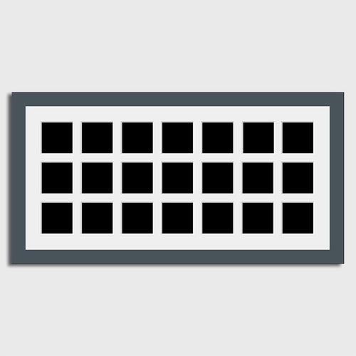 Large Multi Photo Collage Frame to Hold 21 Instagram Size 4