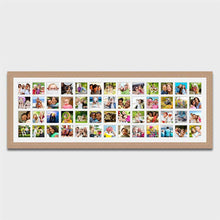 Load image into Gallery viewer, Large Multi Photo Frame Holds 52 4&quot;x4&quot; Instagram Size Photos in a 30mm Oak Veneer Frame - Multi Photo Frames
