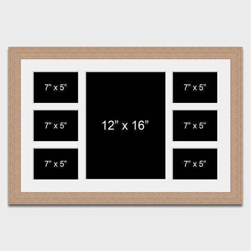 Large Multi Photo Frame - Holds 6 7