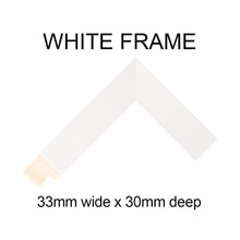 Load image into Gallery viewer, Large Multi Photo Picture Frame Holds 52 4&quot;x4&quot; Instagram Size Photos in a 33mm White Wood Frame - Multi Photo Frames
