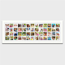 Load image into Gallery viewer, Large Multi Photo Picture Frame Holds 52 4&quot;x4&quot; Instagram Size Photos in a 33mm White Wood Frame - Multi Photo Frames
