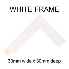 Load image into Gallery viewer, Multi Photo Family Picture Frame Holds 16 Instagram 4x4 Photos in 33mm White Wood Frame - Multi Photo Frames
