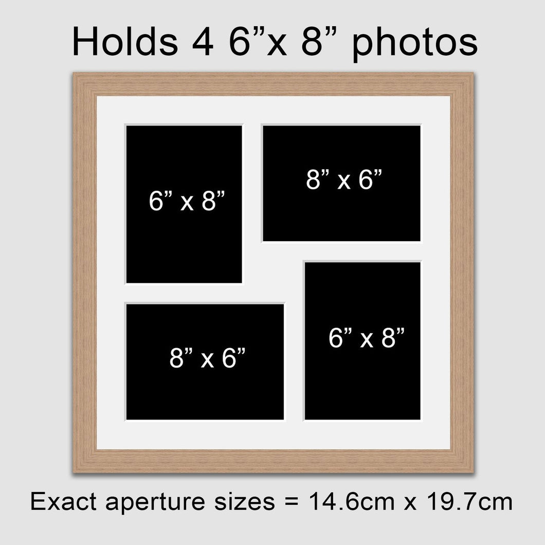 Multi Photo Frame Holds 4 6