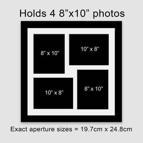 Multi Photo Frame Holds 4 8