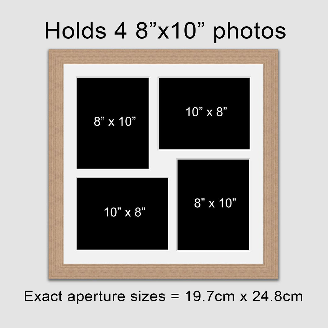 Multi Photo Frame Holds 4 8