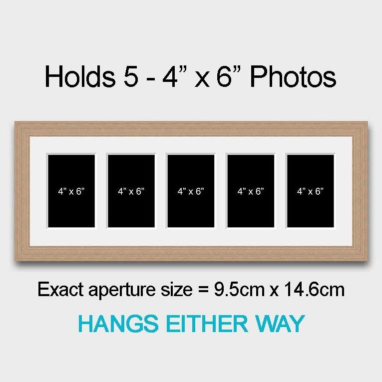 5 Photo Layout Frame 5 Pics In One Frame 5 Photo Frame | Picture Frame 5 Photos | Collage