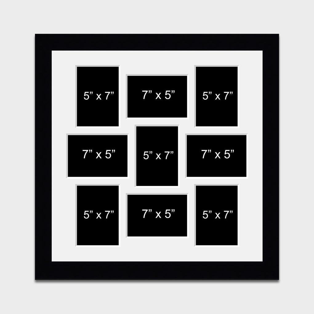 Multi Photo Frame Holds 9 5