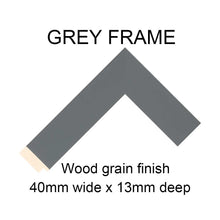 Load image into Gallery viewer, Multi Photo Frame to Hold 4 8&quot;x12&quot; Photos in a 40mm Dark Grey Frame - Multi Photo Frames
