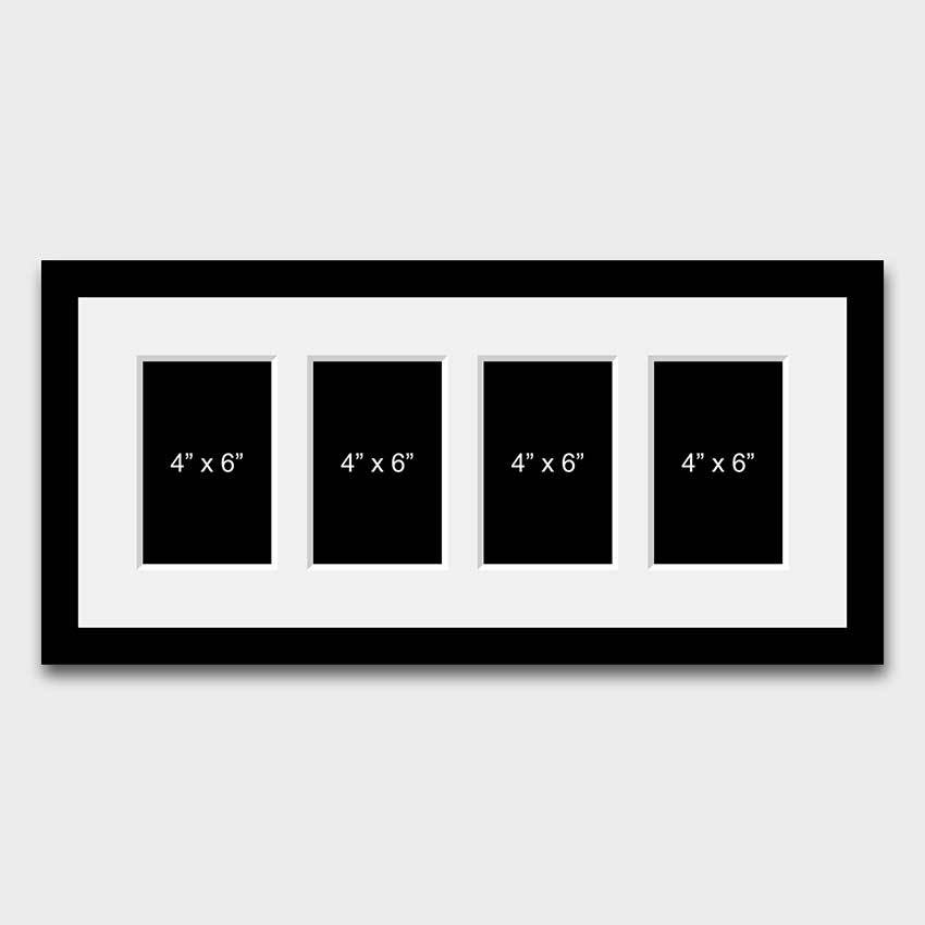 Multi Photo Picture Frame Holds 4 6
