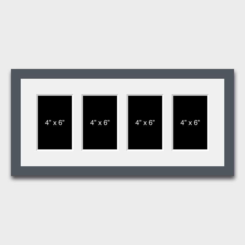 Multi Photo Picture Frame | Holds 4 6