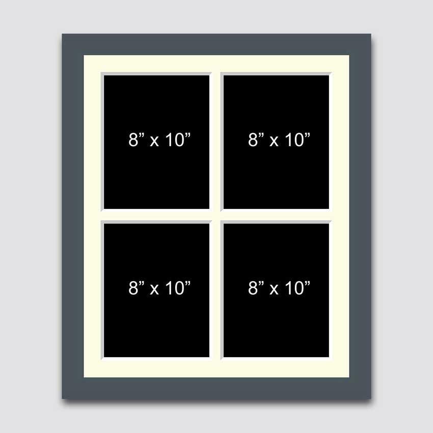 Multi Photo Picture Frame Holds 4 8