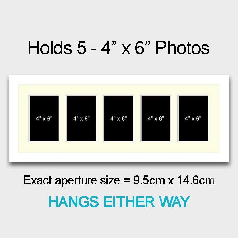 6 aperture clearance photo frame
