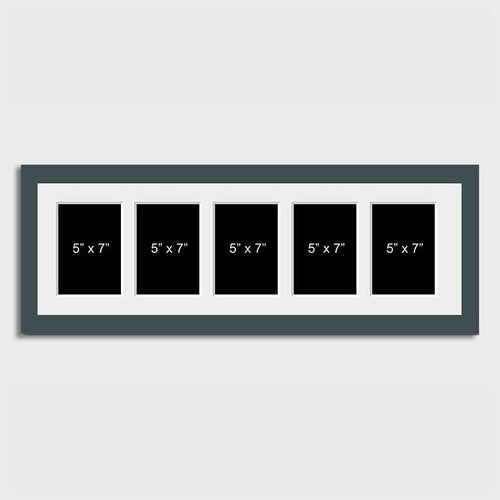 Multi Photo Picture Frame Holds 5 7
