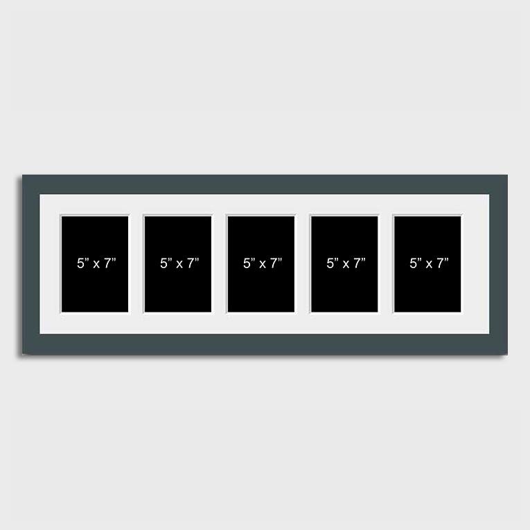 Multi Photo Picture Frame Holds 5 7