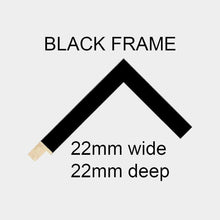 Load image into Gallery viewer, Multi Photo Picture Frame Holds 6 - 5&quot; x 7&quot; Photos in a 22mm Black Frame - Multi Photo Frames
