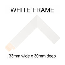 Load image into Gallery viewer, Multi Photo Picture Frame Holds 9 8&quot;x6&quot; Photos in a 33mm White Frame - Multi Photo Frames
