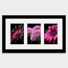 Load image into Gallery viewer, Multi Photo Picture Frame to hold 3 4&quot; x 6&quot; Photos in a Black Frame - Multi Photo Frames
