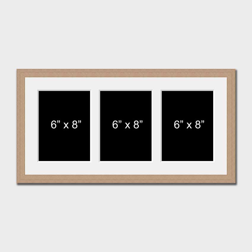 Multi Photo Picture Frame to Hold 3 6