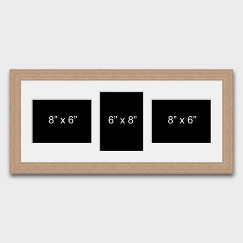 Multi Photo Picture Frame to hold 3 8